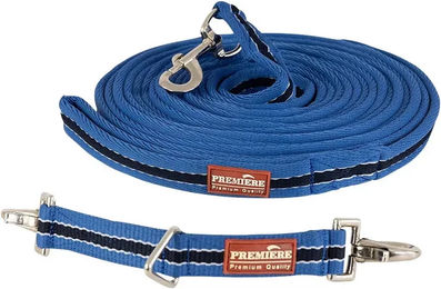 Premiere Longierleine für Pferde Blau – Bild 1 von 1