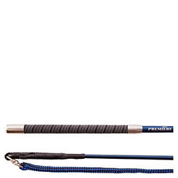 Produktbild von Premiere Longierpeitsche aus Stoff in Blau 200 cm