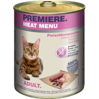 Produktbild von Premiere Meat Menu Adult Fleischkomposition Getreidefrei 24x800 g - 24 x 800 g