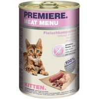 Produktbild von Premiere Meat Menu Kitten Mousse Getreidefrei Ohne Zucker 6x400 g - 6 x 400 g
