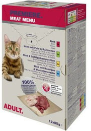 Premiere Meat Menu Nassfutter Katze Adult Mixpaket 12x85g – Bild 1 von 1
