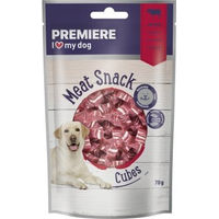 Produktbild von PREMIERE Meat Snack Cubes Hund Rind und Huhn mit hohem Fleischanteil 8x70 g