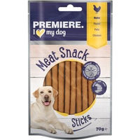 Produktbild von PREMIERE Meat Sticks Huhn Trockenfleisch ohne Farb- und Aromastoffe und ohne Zucker 70 g
