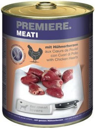 Produktbild von Premiere Meati Hund Nassfutter Adult Huhn Stückchen in Sauce Getreidefrei 12x800 g - 12 x 800 g