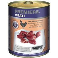 Produktbild von Premiere Meati Hund Nassfutter Adult Huhn Stückchen in Sauce Getreidefrei 12x800 g - 12 x 800 g