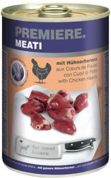 Produktbild von Premiere Meati Hund Nassfutter Adult Huhn Stückchen in Sauce getreidefrei 6x400 g - 6 x 400 g