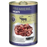 Produktbild von Premiere Meati Hund Nassfutter Adult Rentier Stückchen in Sauce Getreidefrei 12x400 g - 12 x 400 g