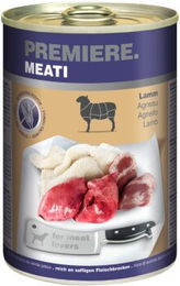 PREMIERE Meati Nassfutter Hund Adult Lamm Getreidefrei mit Stückchen 6x400 g - 6 x 400 g – Bild 1 von 1