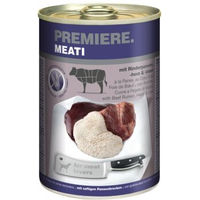Produktbild von Premiere Meati Nassfutter Hund Adult Rind mit Stückchen in Sauce getreidefrei 24x400 g - 24 x 400 g