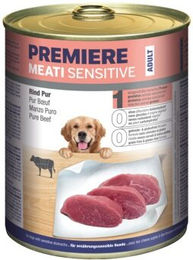 PREMIERE Meati Sensitive Hund Nassfutter Rind pur getreidefrei und glutenfrei 24x800 g - 24 x 800 g – Bild 1 von 2