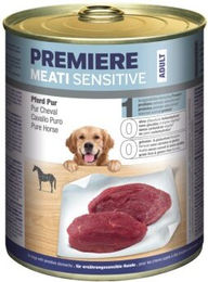 Premiere Meati Sensitive Pferd pur Monoprotein Getreidefrei Stückchen in Sauce 12x800 g – Bild 1 von 3
