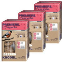 Produktbild von Premiere Meisenknödel Beeren-Knödel für Wildvögel 1700g - 3 x 6 Stk.