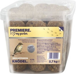 Premiere Meisenknödel mit Mehlwürmern für Wildvögel 2700g – Bild 1 von 3