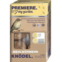Produktbild von Premiere Meisenknödel mit Mehlwürmern für Wildvögel 6er Pack