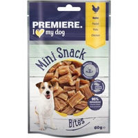 Produktbild von Premiere Mini Bites Huhn Belohnungssnack für kleine Hunde Adult 10x60g - 10 x 60 g