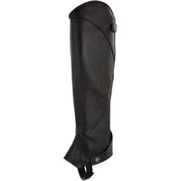 Produktbild von Premiere Mini-Chaps Veneto aus Leder für Erwachsene Schwarz XXL wasserabweisend