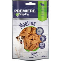 Produktbild von Premiere Mini Meaties Trockenfleisch Kaninchen mit hohem Fleischanteil 60 g - 60 g