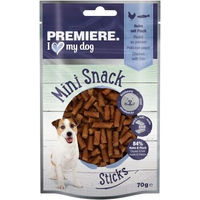 Produktbild von Premiere Mini Sticks Huhn & Fisch Belohnungssnack für Katzen 6x70g ohne Zucker und Konservierungsstoffe - 6 x 70 g
