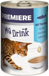 Produktbild von Premiere My Drink Katzenflüssignahrung Thunfisch 20x140 g