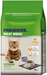 Premiere Outdoor Adult Katzenfutter mit Geflügel Huhn und Lachs 4 kg - 4 kg – Bild 1 von 1