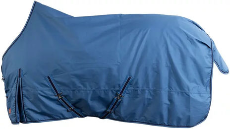 Premiere Outdoor-Pferdedecke aus 600D-Gewebe in Blau – Bild 1 von 1