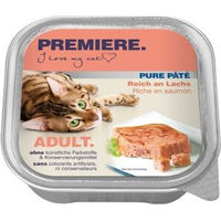 Produktbild von Premiere Pur Paté Adult Lachs Getreidefrei 16x100 g - 16 x 100 g