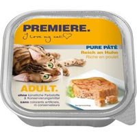 Produktbild von Premiere Pur Paté Huhn Adult Getreidefrei 32x100 g - 32 x 100 g