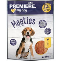 Produktbild von Premiere Pure Meaties Hundetrockenfleisch Huhn XXL 4x250g Vorteilspack mit hohem Fleischanteil - 4 x 250 g