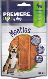 Premiere Pure Meaties Kaninchen Trockenfleisch Monoprotein 60g – Bild 1 von 2