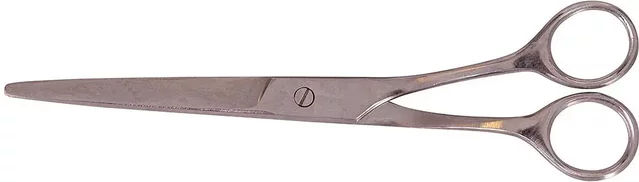 Produktbild von Premiere Putzschere in schmaler Form aus Edelstahl Silber
