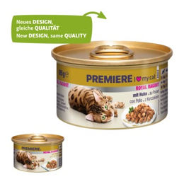 Premiere Royal Ragout Huhn Stückchen in Sauce 36x85 g Katzenfutter – Bild 1 von 2