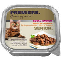 Produktbild von Premiere Royal Ragout Senior Katzenfutter Stückchen in Sauce 64x100 g