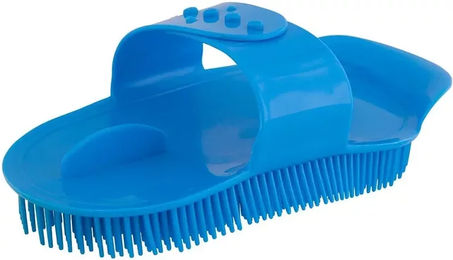 Premiere Sarvis Plastikstriegel in Blau – Bild 1 von 3