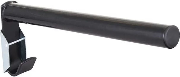 Premiere Sattelhalter aus Metall in Schwarz zum Zusammenklappen – Bild 1 von 2