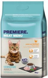 Produktbild von Premiere Sensitive Geflügel Katzenfutter ohne Zucker 4 kg - 4 kg