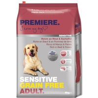 Produktbild von Premiere Sensitive Getreidefreies Hundefutter Adult Rind 4 kg - 4 kg