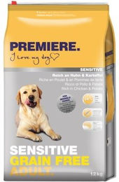 Produktbild von Premiere Sensitive Getreidefreies Hundefutter Huhn Adult 12 kg - 12 kg