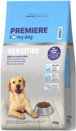Premiere Sensitive Trockenfutter Hund Adult mit Lachs und Geflügel glutenfrei 12 kg – Bild 1 von 1