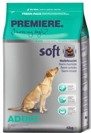 Produktbild von Premiere Soft Katzenfutter Ente und Huhn für Adult ohne Farb- und Aromastoffe 4 kg
