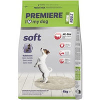 Produktbild von Premiere Soft Trockenfutter Hund Mini Adult Rind und Geflügel mit hohem Fleischanteil 4 kg