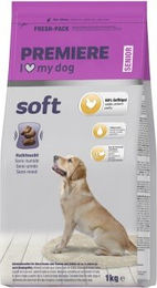 Premiere Soft Trockenfutter Hund Senior Geflügel 1 kg ohne Farbstoffe – Bild 1 von 1
