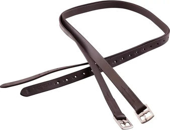 Premiere Steigbügelriemen aus Leder in Braun - 145 cm – Bild 1 von 2