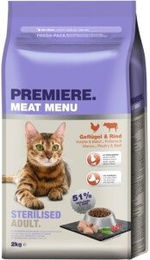 Produktbild von Premiere Sterilised Katzenfutter Adult Geflügel und Rind 2 kg - 2 kg