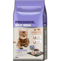 Produktbild von Premiere Sterilised Katzenfutter Adult Geflügel und Rind 2 kg - 2 kg