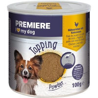Produktbild von PREMIERE Topping Powder Hühnerleber mit Kokosnuss 6 x 100 g - 6 x 80 g