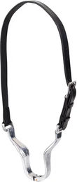 Produktbild von Premiere Zeckenschutzhalsband aus Aluminium mit Lederriemen in Schwarz