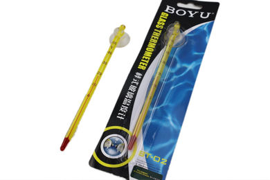 Produktbild von Premium Präzisionsthermometer aus Glas für Aquarien und Fische 15 cm - 15 cm
