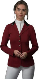 Produktbild von Presteq AmbitionFirst Turnierreiterjacke Damen Rot wasserabweisend Größe 38