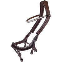 Produktbild von Presteq FaySport Anatomische Pferdehalftriemen aus Leder mit Glitter in Braun