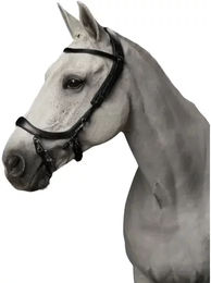 PresTeq Leder Trense FaySport für Warmblut in Schwarz – Bild 1 von 7
